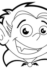 Coloriage Tête de Vampire Halloween